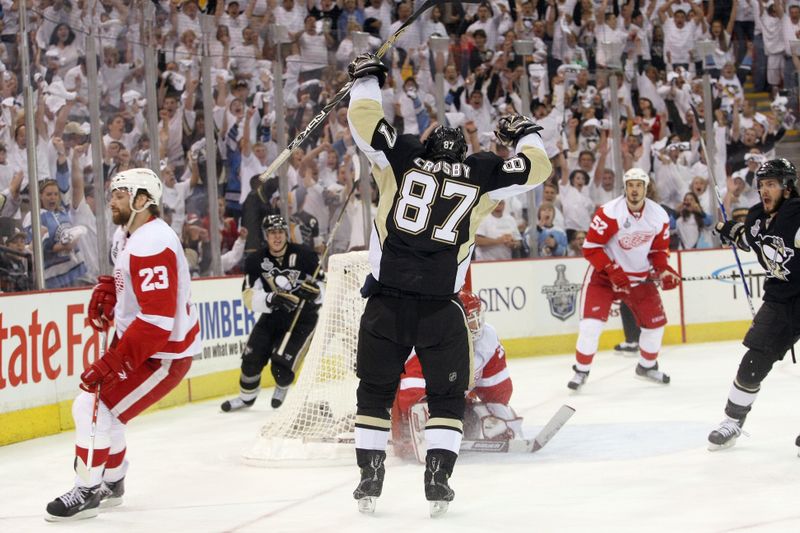 2009 Penguins Capitals Stanley Cup Playoff Ticket Crosby Clinches Series  Game 7!